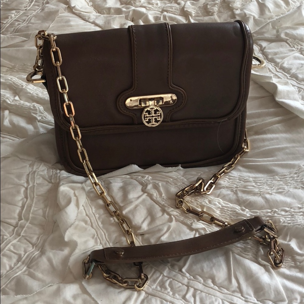 Tory Burch Brown Crossbody Purse